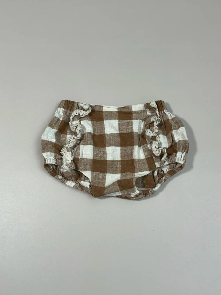 Dorit bloomers - cinnamon gingham  image 1 of 0