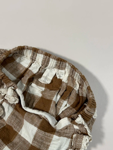 Dorit bloomers - cinnamon gingham  image 1 of 0
