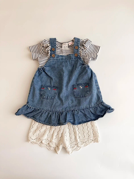 這是一組日常穿搭的服飾組合 image 1 of 0