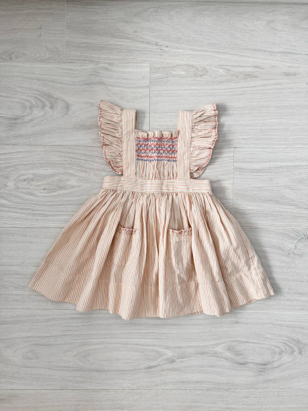 Bessie pinafore - Cazan stripe image 1 of 0