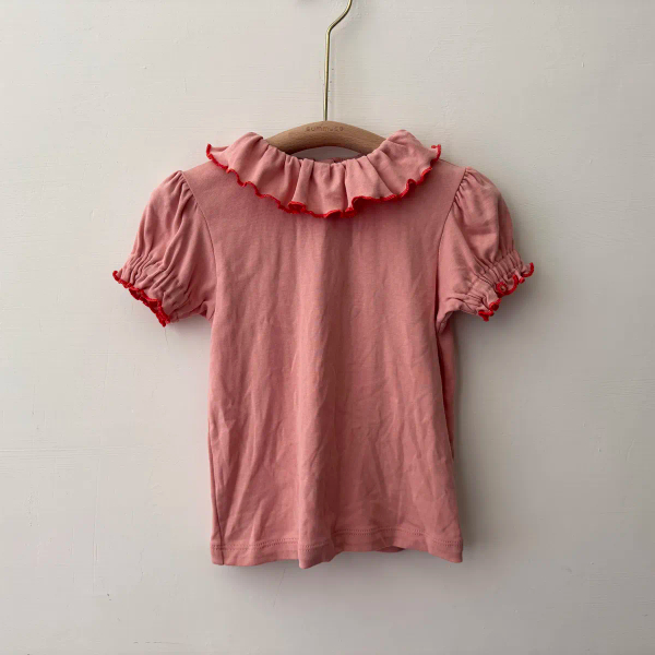 Balloon Sleeve Paloma Tee粉色泡泡袖上衣 image 1 of 0