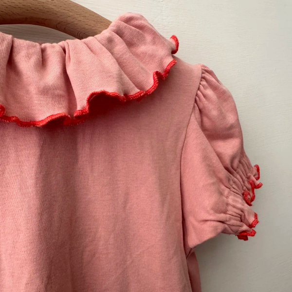 Balloon Sleeve Paloma Tee粉色泡泡袖上衣 image 1 of 0