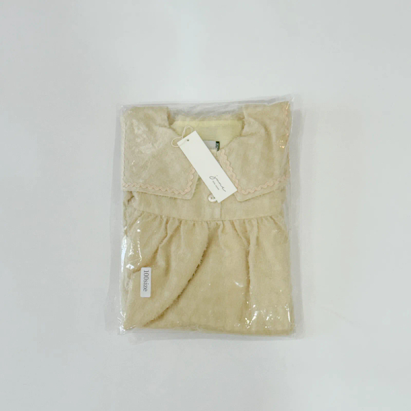 水手方領洋裝 Soufflé dress / custard image 1 of 0