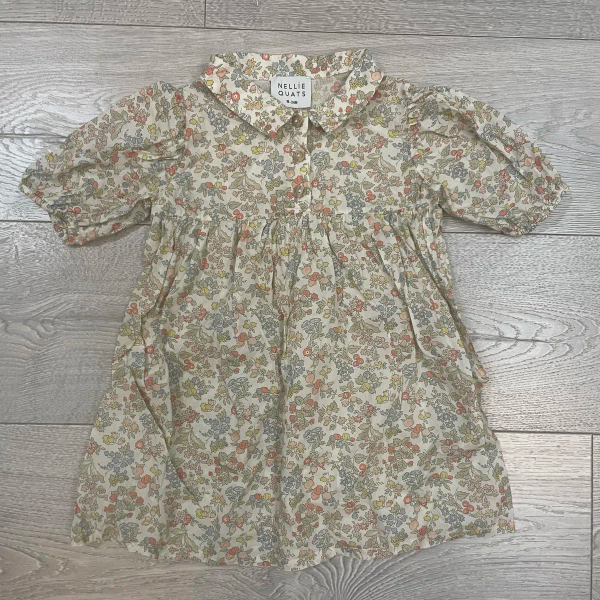 碎花蓬袖洋裝 image 1 of 0