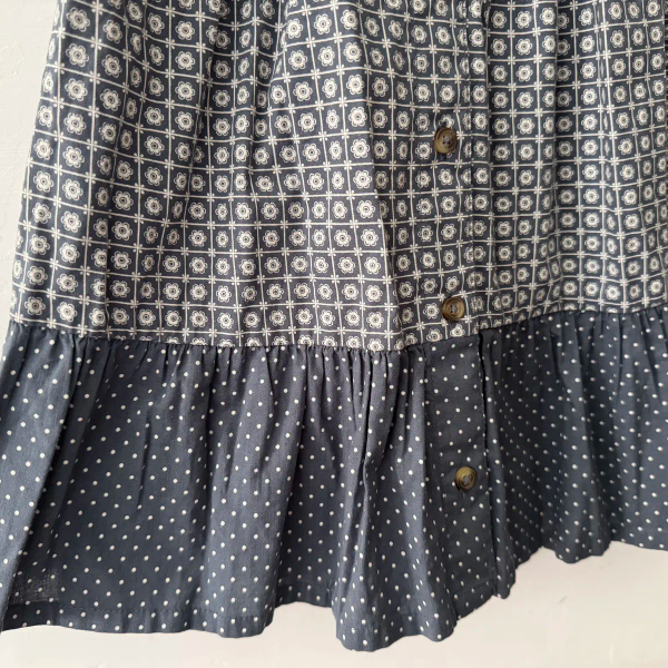 SS25 Nola Dress Tessera Floral海軍領花洋 image 1 of 0