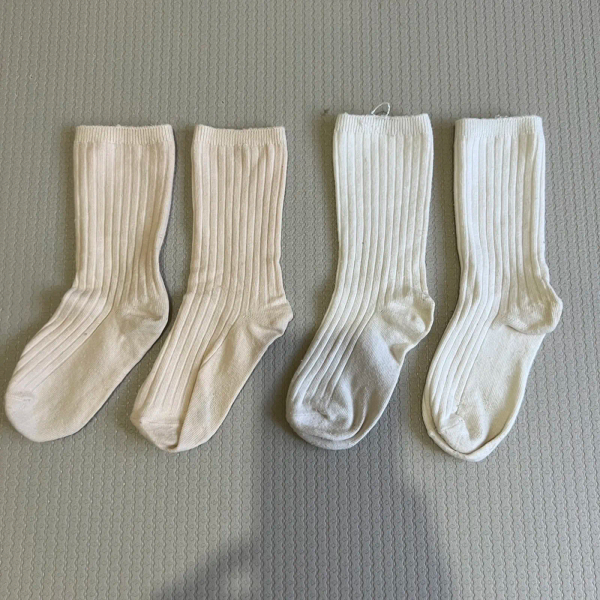 杏色/白色襪組 image 1 of 0