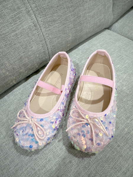 閃閃亮片芭蕾舞鞋-pink image 1 of 0