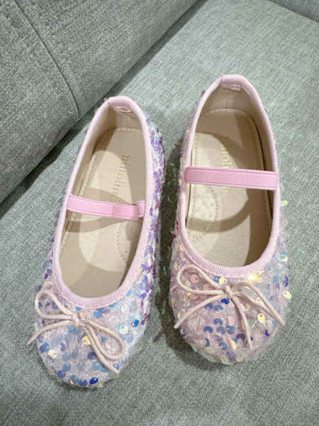 閃閃亮片芭蕾舞鞋-pink image 1 of 0