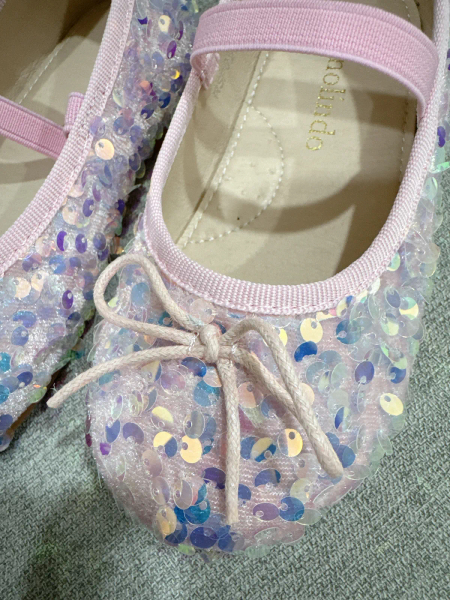 閃閃亮片芭蕾舞鞋-pink image 1 of 0