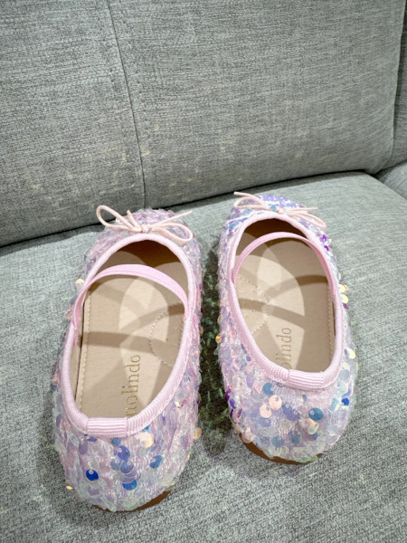 閃閃亮片芭蕾舞鞋-pink image 1 of 0