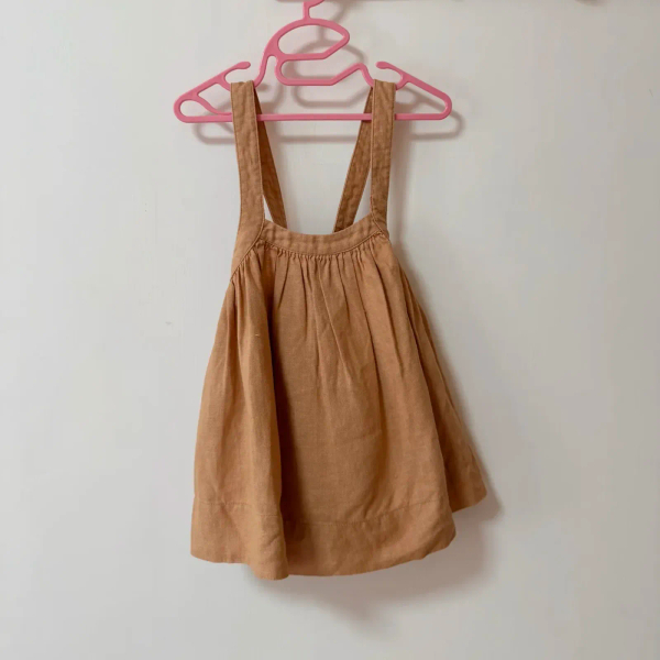 Soor Ploom - Eloise Pinafore/Fenugreek image 1 of 0
