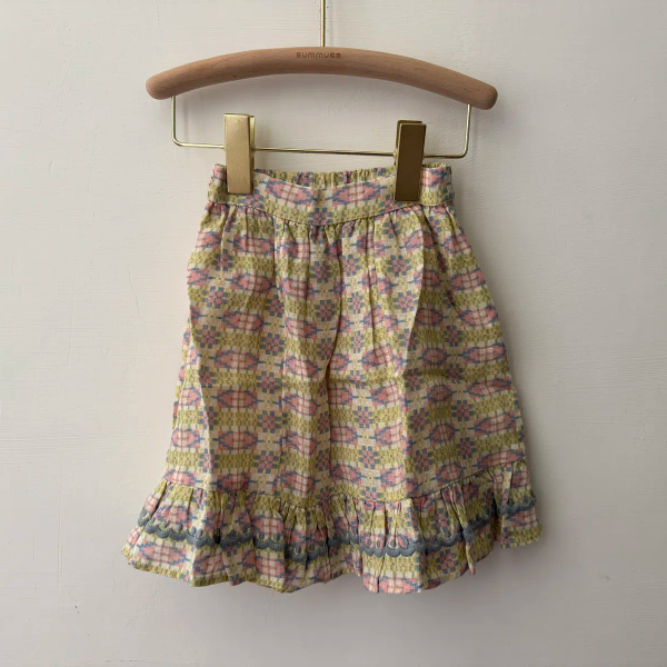 (官網限定款)圖騰刺繡小包裙 image 1 of 0