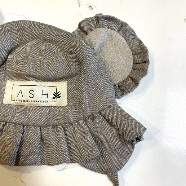 Ash Generation無尾熊漁夫帽 51cm 2-5y尺寸 (帽身布料Pinetree/帽耳布料neutral/滾邊帽簷) image 1 of 0