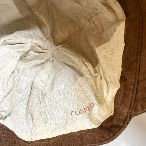 FLOFLO 手工製英式復古帽- 深棕 49.5cm image 1 of 0