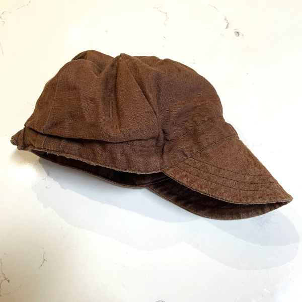 FLOFLO 手工製英式復古帽- 深棕 49.5cm image 1 of 0