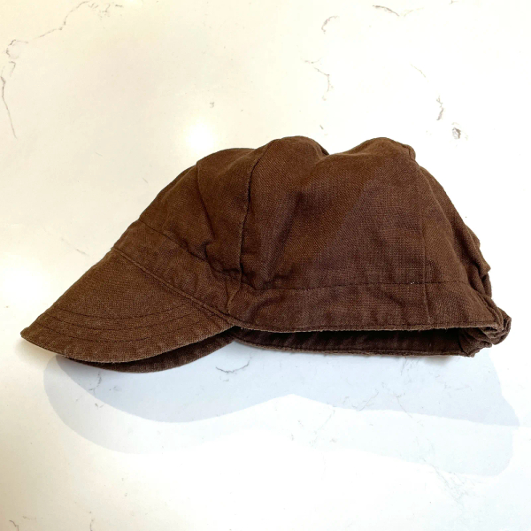 FLOFLO 手工製英式復古帽- 深棕 49.5cm image 1 of 0