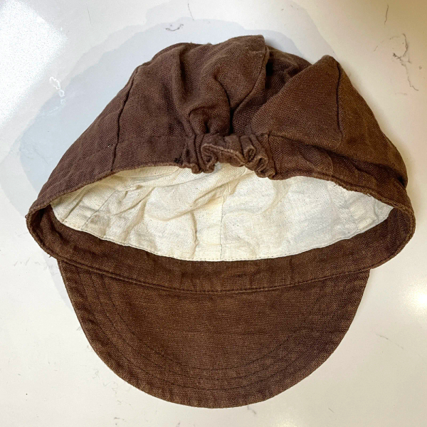 FLOFLO 手工製英式復古帽- 深棕 49.5cm image 1 of 0