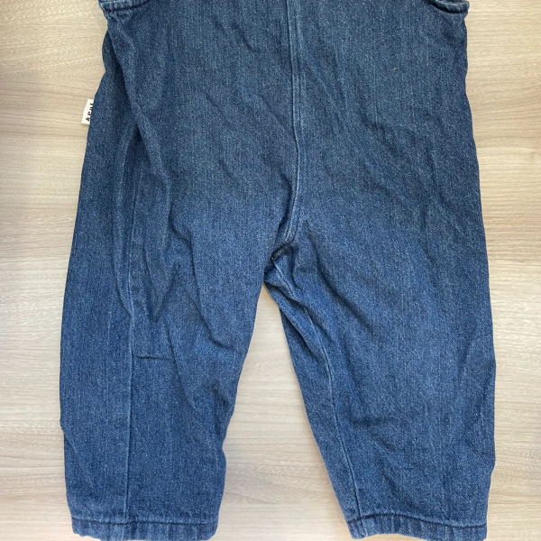 牛仔吊帶褲 image 1 of 0