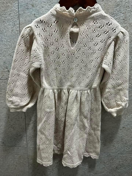 經典有機棉羊毛混紡針織洋裝 image 1 of 0