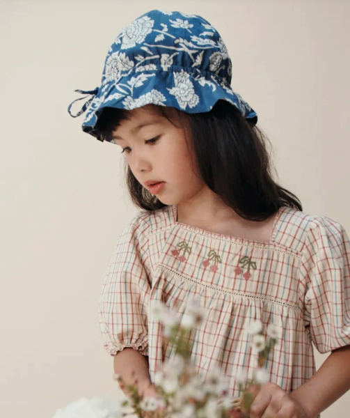 EMILE & IDA CARREAUX ROBE CARREAU VANILLA image 1 of 0