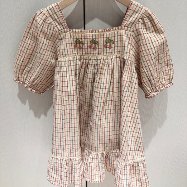 EMILE & IDA CARREAUX ROBE CARREAU VANILLA image 1 of 0