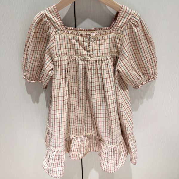 EMILE & IDA CARREAUX ROBE CARREAU VANILLA image 1 of 0