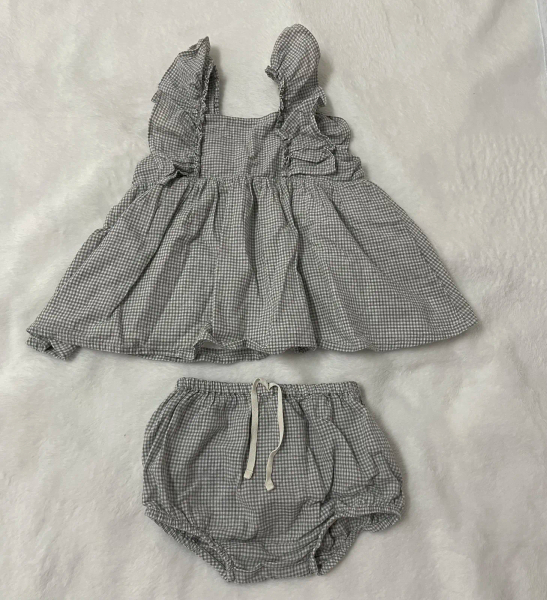 灰色格紋套裝 image 1 of 0