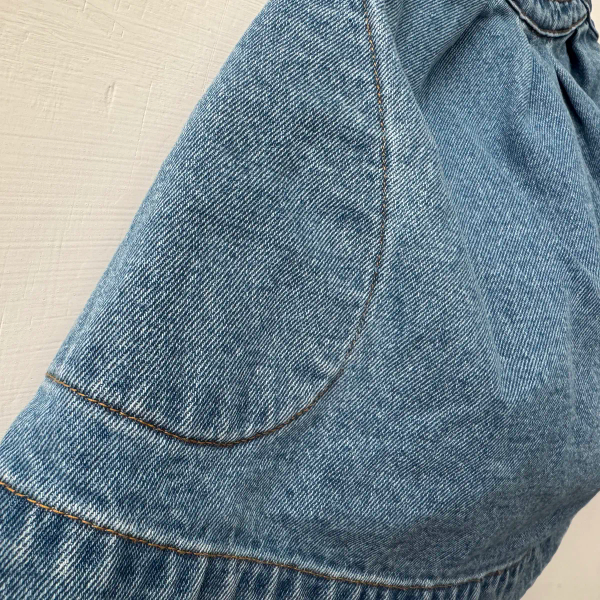 THE OVERSIZED DENIM PINAFORE經典牛仔裙 image 1 of 0