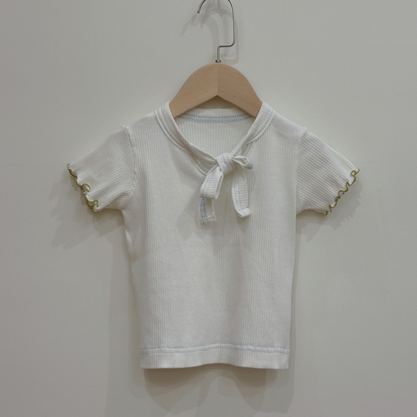 Ribbon Mellow Tops - White image 1 of 0