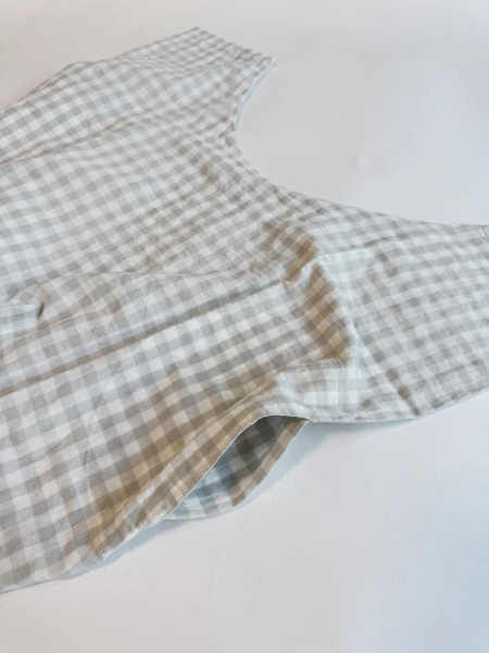 Ines Romper-淺灰綠色格子 image 1 of 0