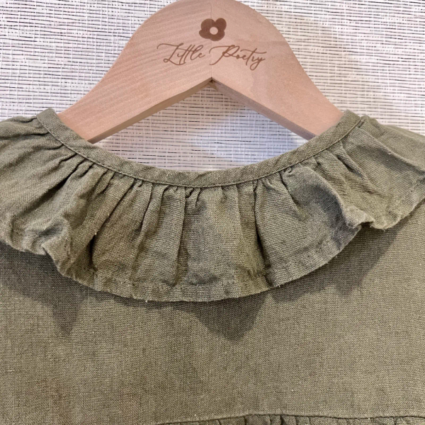 荷葉領洋裝 image 1 of 0