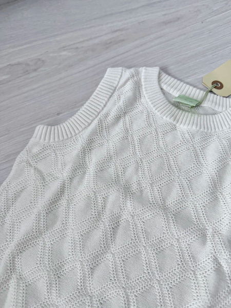 sweater vest - ecru image 1 of 0