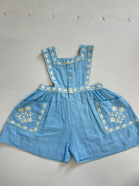 Lali 連身刺繡吊帶褲 image 1 of 0
