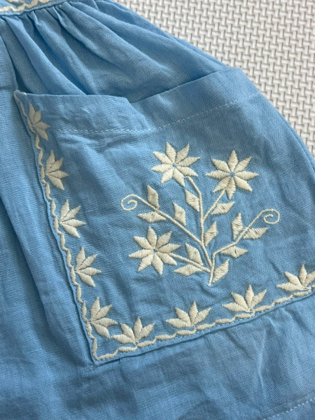 Lali 連身刺繡吊帶褲 image 1 of 0