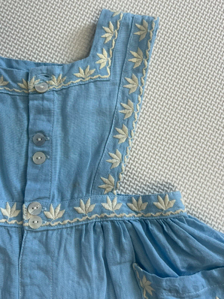 Lali 連身刺繡吊帶褲 image 1 of 0