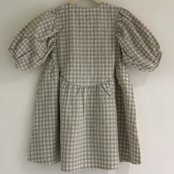 Jellymade 淺綠格紋洋裝 image 1 of 0