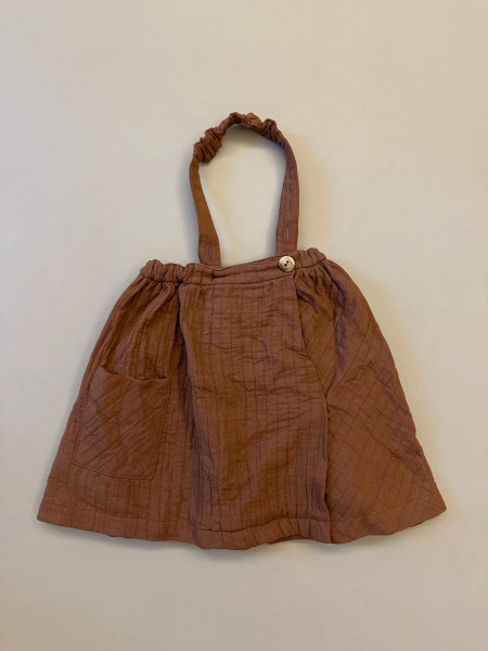 Hello Lupo - Dalston Skirt - Cinnamon image 1 of 0