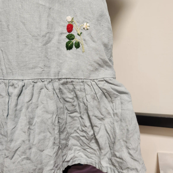 草莓刺繡洋裝 image 1 of 0