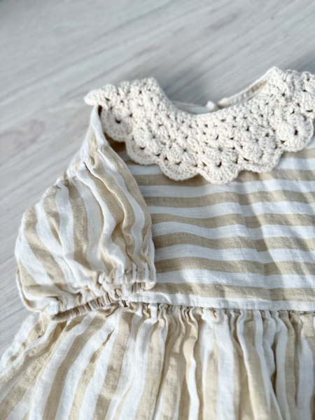 Cordelia dress - natural brown image 1 of 0