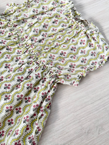 Angelica Baby Dress - Trellis Flower Print image 1 of 0