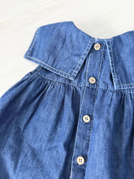 Baby dulia demin dress image 1 of 0