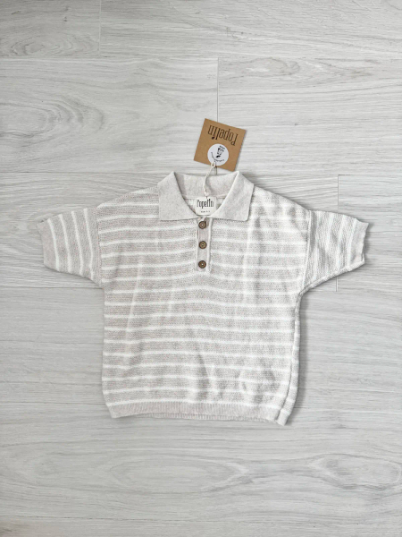 Off-white striped knitted jersey image 1 of 0