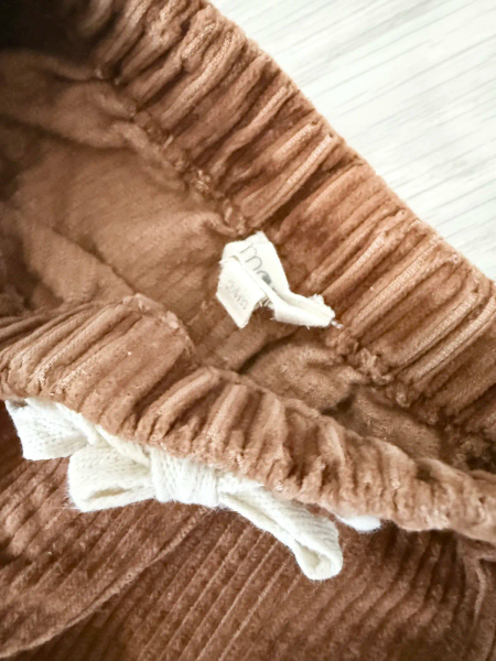 Killi Trousers - Caramel 燈芯絨反折長褲 焦糖 image 1 of 0