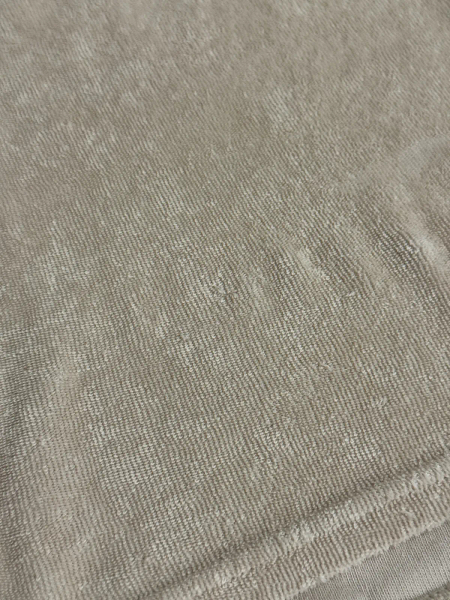 米黃色毛巾布上衣 image 1 of 0
