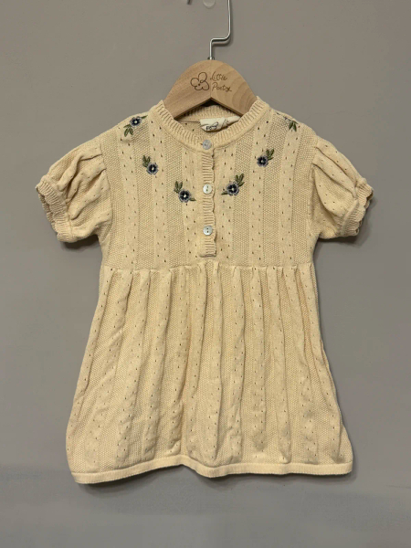 花朵刺繡針織洋 image 1 of 0