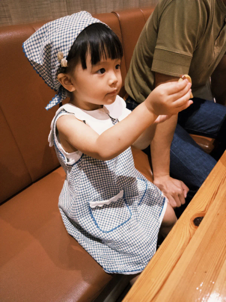 (整套含頭巾、領片販售)Hannah Dress Rustic Check image 1 of 0