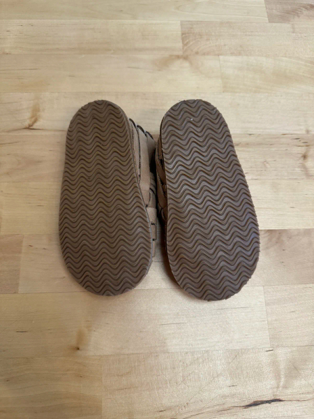 Sol Leather Huarache Sandals 沙色編織涼鞋 image 1 of 0