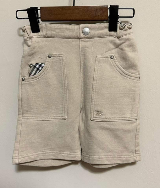 Burberry 2件組-經典百搭格紋褲/米駝設計褲 80cm image 1 of 0