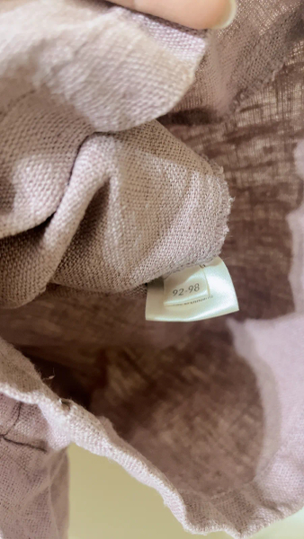 La petite Alice-手工棉麻刺繡pippa 吊帶褲(92-98) image 1 of 0