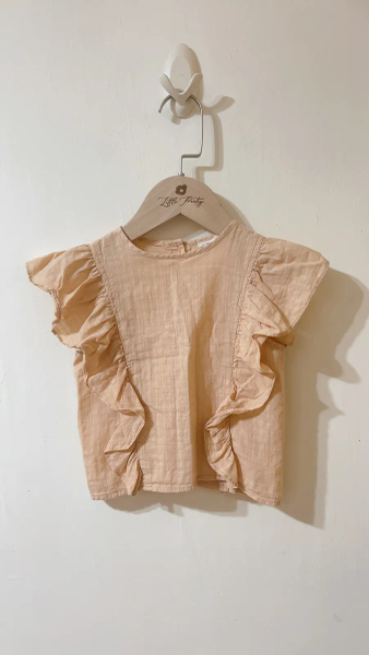 soor ploom-Emeline 荷葉上衣（4y) image 1 of 0